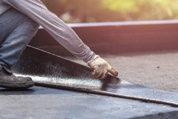 Professional Vapor Barrier Installation technician working in Latham, NY